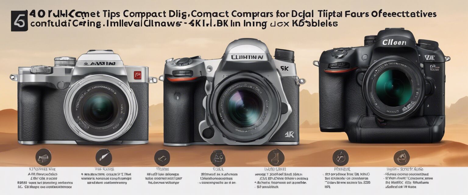 Infographic tips for using compact digital cameras