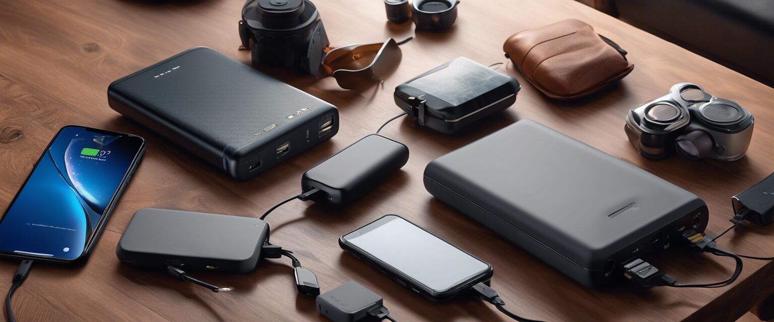 Assortment of portable power banks